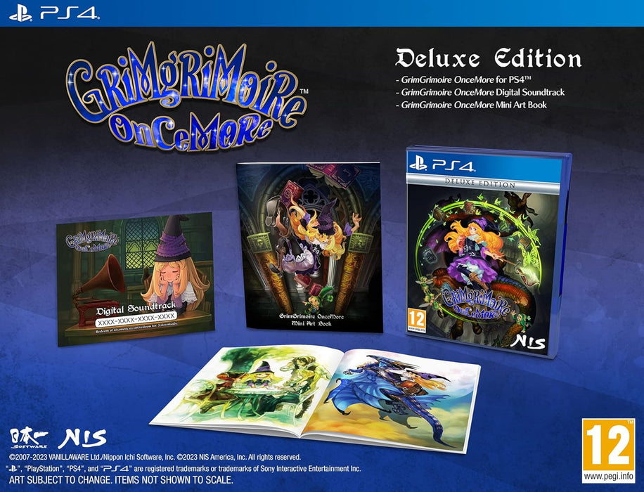GrimGrimoire OnceMore Deluxe Edition PS4