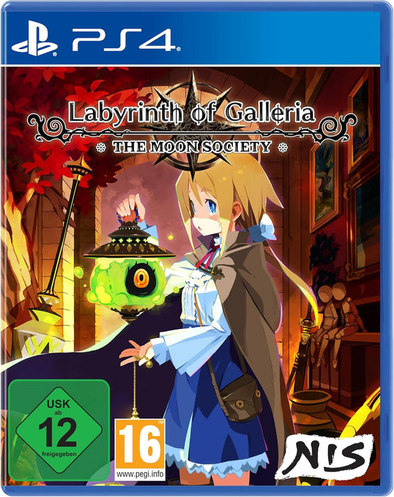 Labyrinth of Galleria: The Moon Society Standard Edition (German Box) PS4