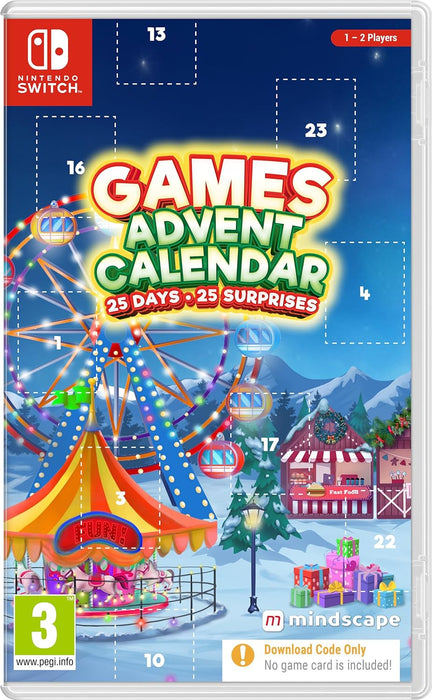 Games Advent Calendar (Code in a Box) Switch