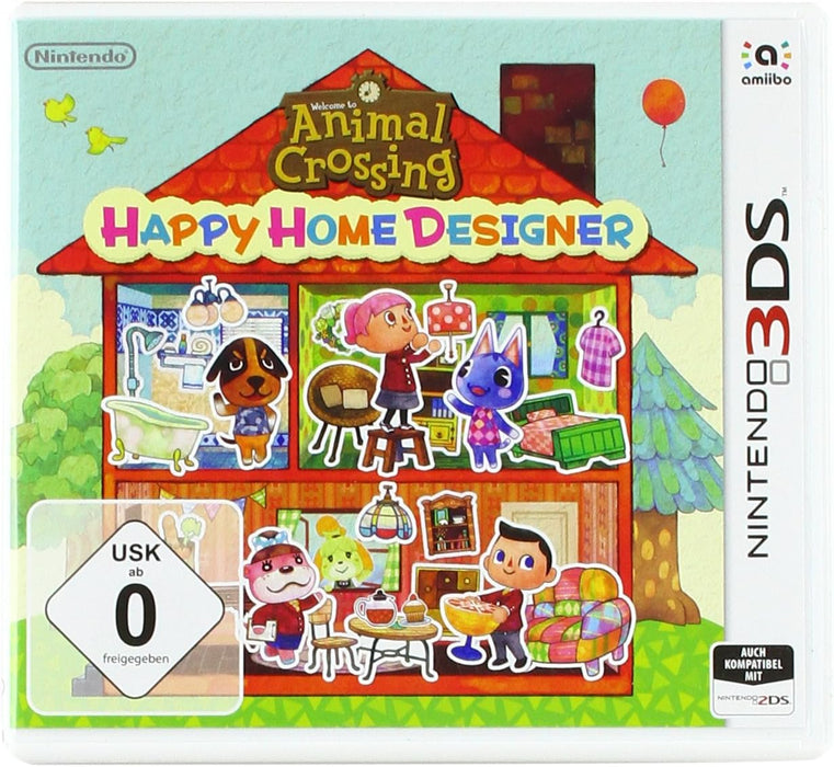 Animal Crossing: Happy Home Designer (German Box - Multi Lang In Game) 3DS