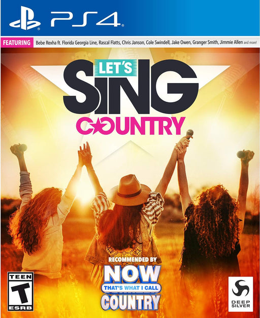 Let's Sing: Country (#)  PS4