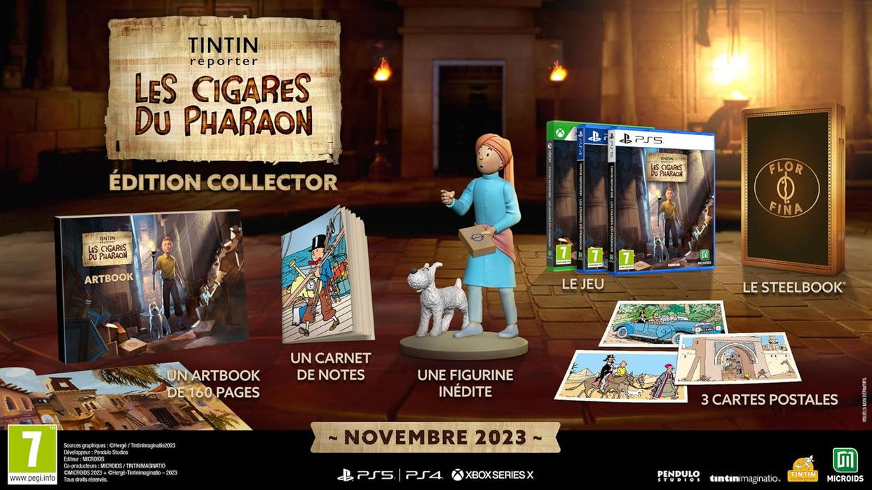 Tintin Reporter: Cigars of the Pharaoh - Collector's Edition PS4