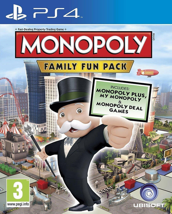 Monopoly Family Fun Pack  PS4