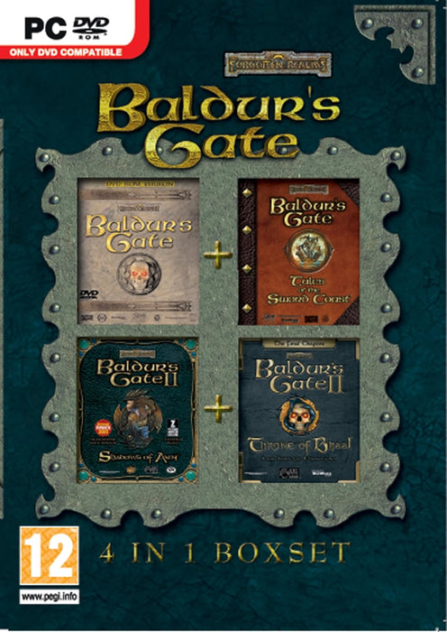 Baldur's Gate - 4 In 1 Boxset PC