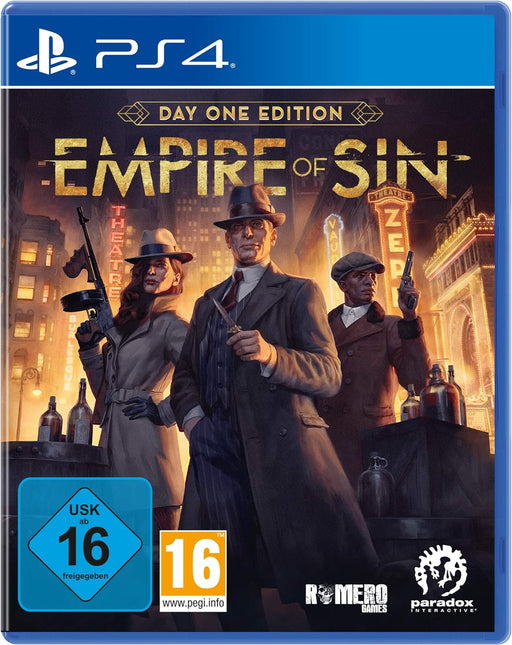 Empire of Sin - Day One Edition (German Box - Multi Lang in Game)  PS4