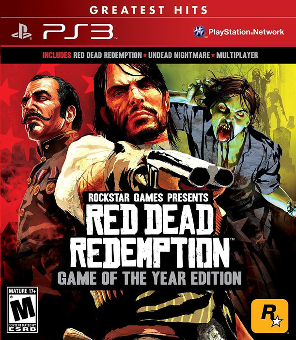 Red Dead Redemption: Game of the Year Edition (Greatest Hits) (USA IMPORT) (DELETED TITLE) PS3