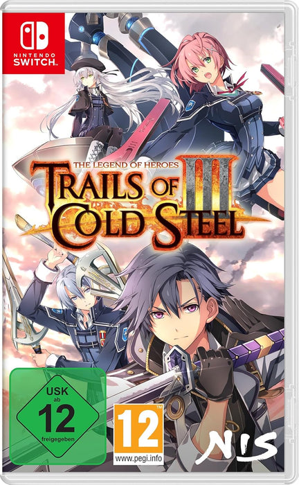 The Legend of Heroes: Trails of Cold Steel III Standard Edition (German Box) Switch