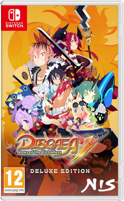 Disgaea 7: Vows of the Virtueless Deluxe Edition Switch