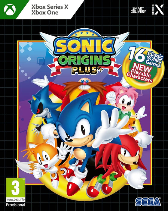 Sonic Origins Plus (Compatible With Xbox One & SX) Xbox X