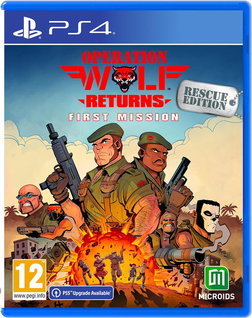 Operation Wolf Returns: First Mission - Rescue Edition  PS4