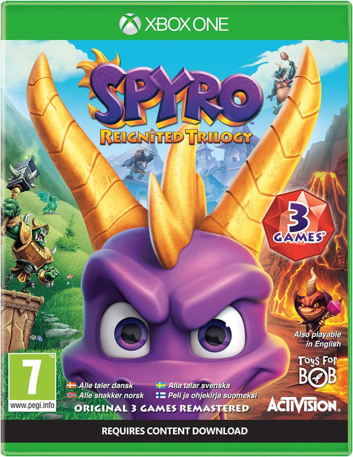 Spyro: Reignited Trilogy (Nordic Box - Multi Lang in Game)  Xbox One