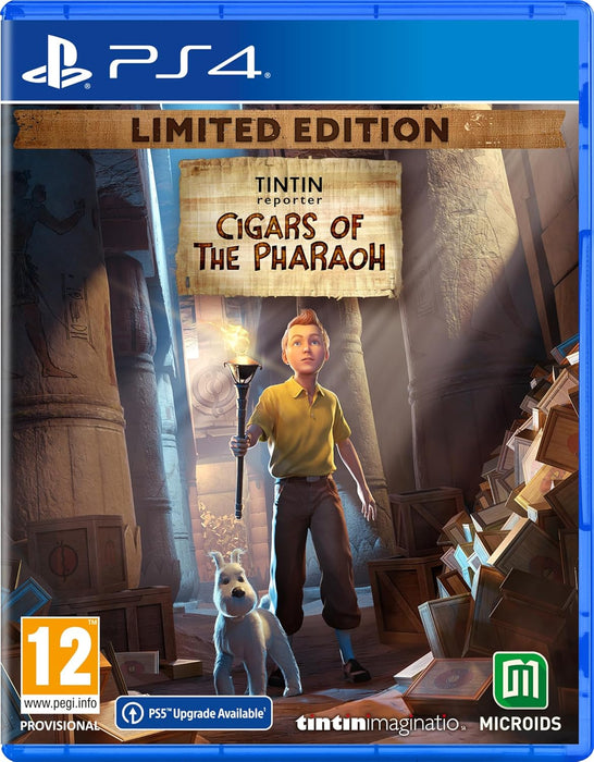 Tintin Reporter: Cigars of the Pharaoh - Limited Edition PS4