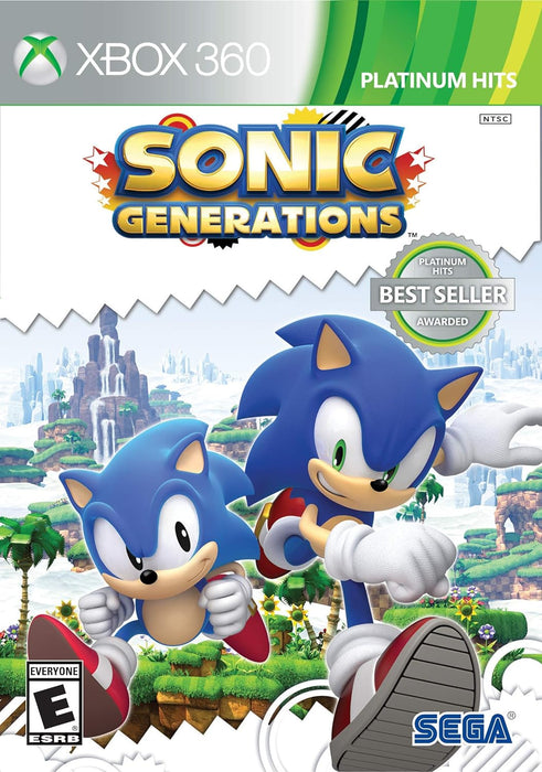 Sonic Generations (Platinum Hits) (USA IMPORT) (DELETED TITLE) X360