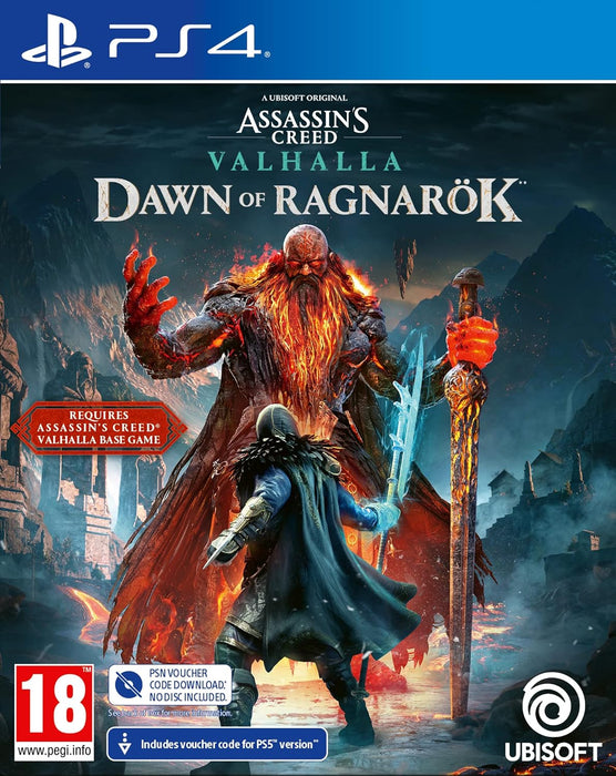 Assassin's Creed: Valhalla - Dawn of Ragnarok (Code in a Box)  PS4