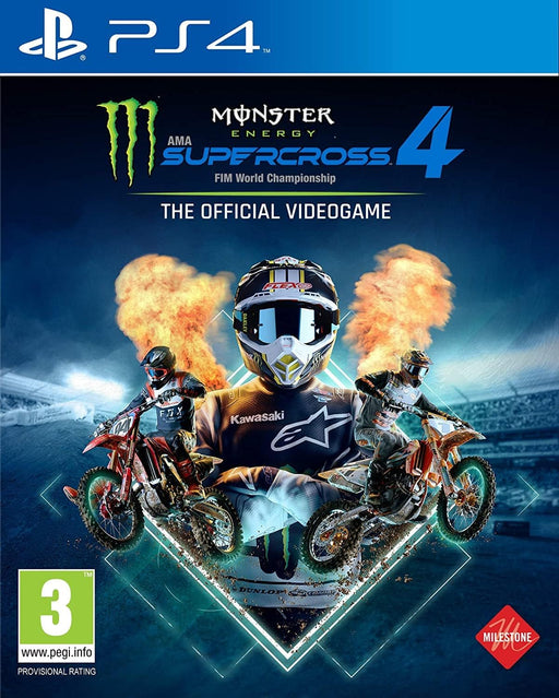 Monster Energy Supercross 4  PS4