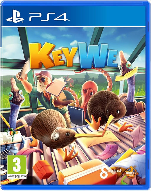 KeyWe (English/French Box - Multi Lang in Game)  PS4