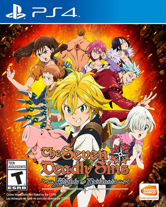 The Seven Deadly Sins: Knights of Britannia (USA IMPORT)   PS4