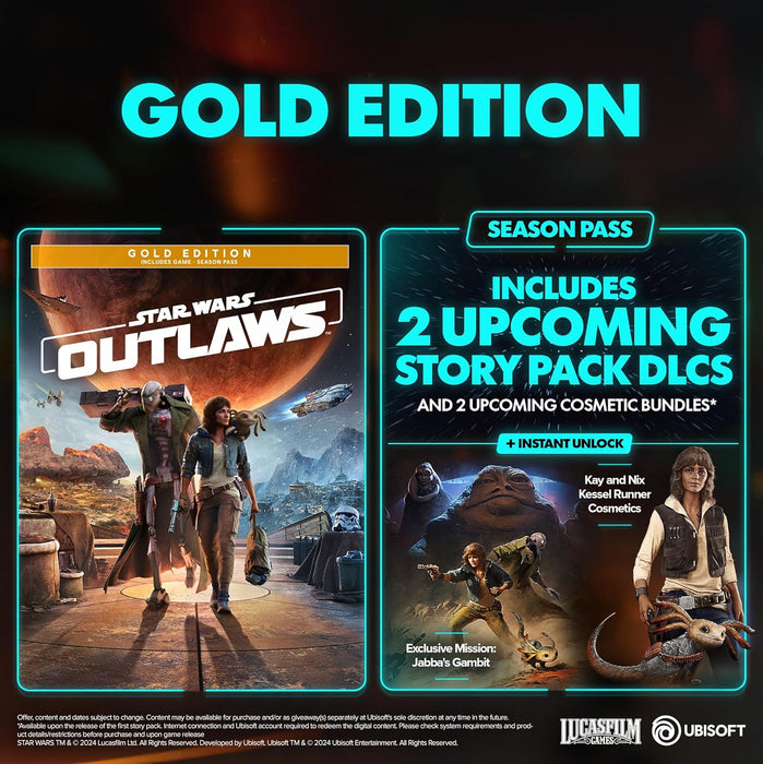 Star Wars Outlaws - Gold Edition (English/Polish Box) Xbox Series X