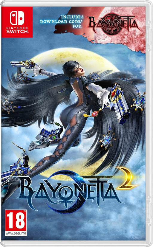 Bayonetta 2 (Includes Bayonetta 1 DLC Code) Switch