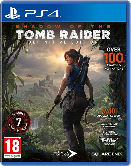 Shadow of the Tomb Raider - Definitive Edition (English/French Box) PS4