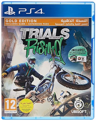 Trials Rising - Gold Edition (GCAM English/Arabic Box)  PS4