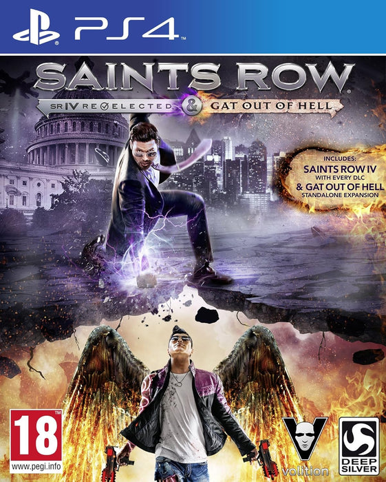 Saints Row IV (4): Re-elected & Saints Row: Gat out of Hell  PS4