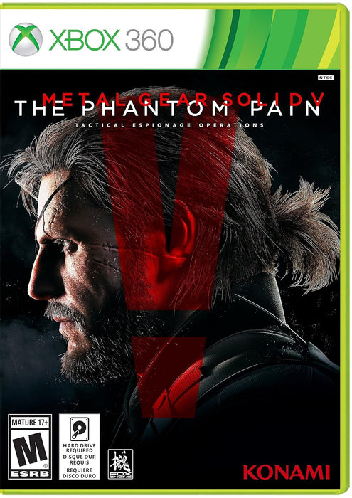 Metal Gear Solid V (5): The Phantom Pain (USA IMPORT) (Multi Region) (DELETED TITLE) X360