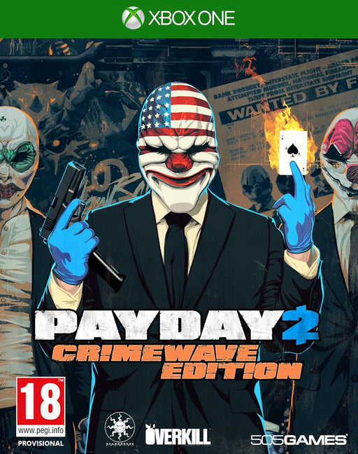 Payday 2: Crimewave Edition (Italian Box - EFIGS in Game)  Xbox One