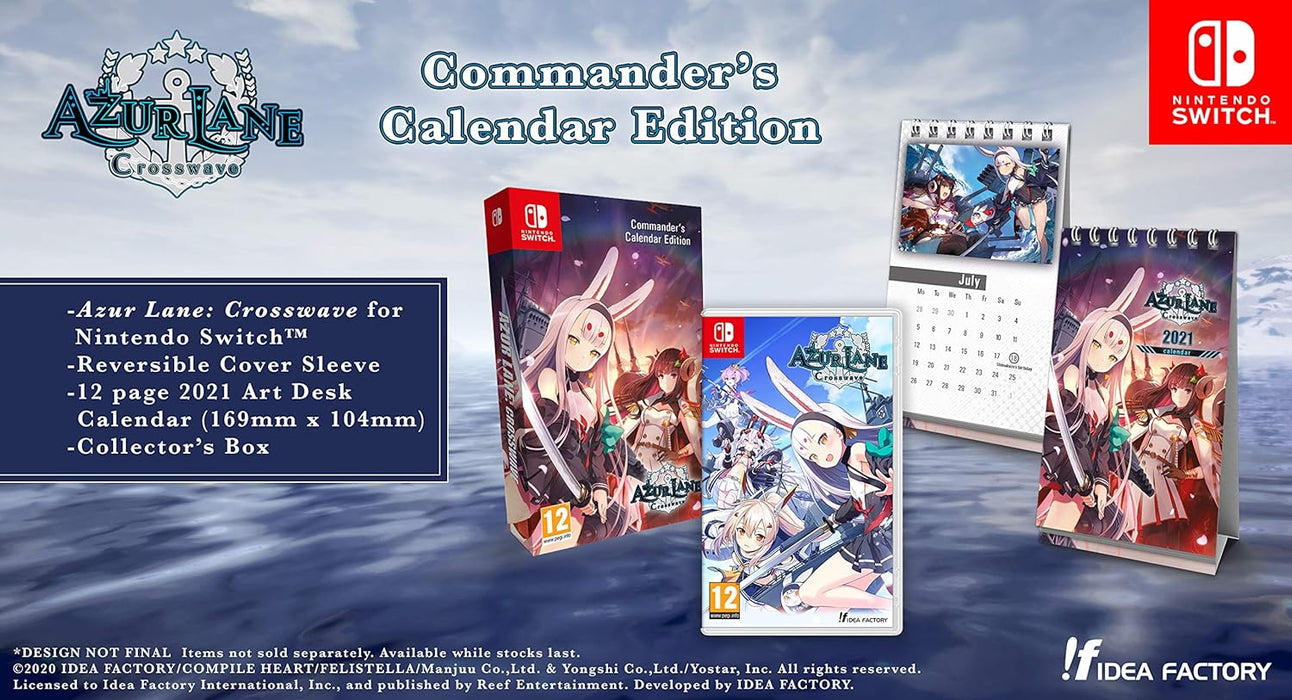 Azur Lane: Crosswave (Commander's Calendar Edition) (ENGLISH) Switch