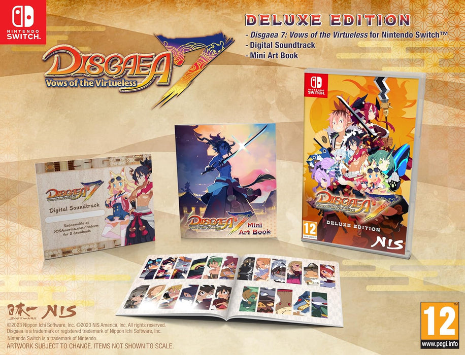 Disgaea 7: Vows of the Virtueless Deluxe Edition Switch