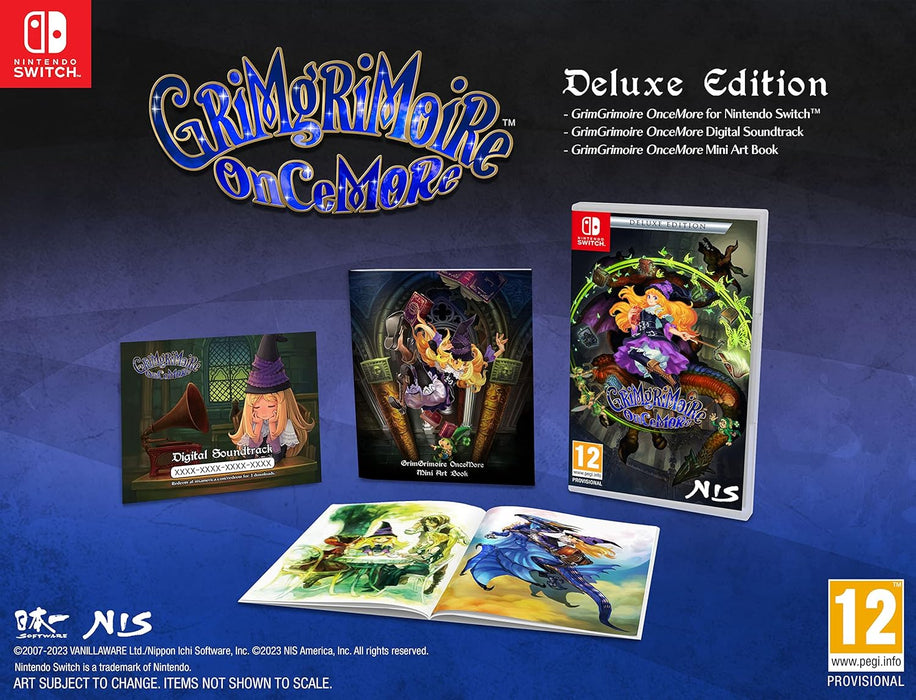 GrimGrimoire OnceMore Deluxe Edition Switch