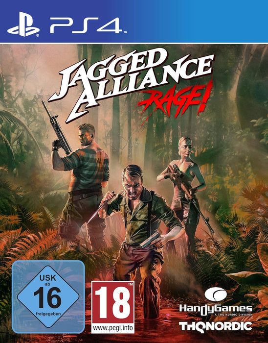 Jagged Alliance: Rage! (German Box) PS4