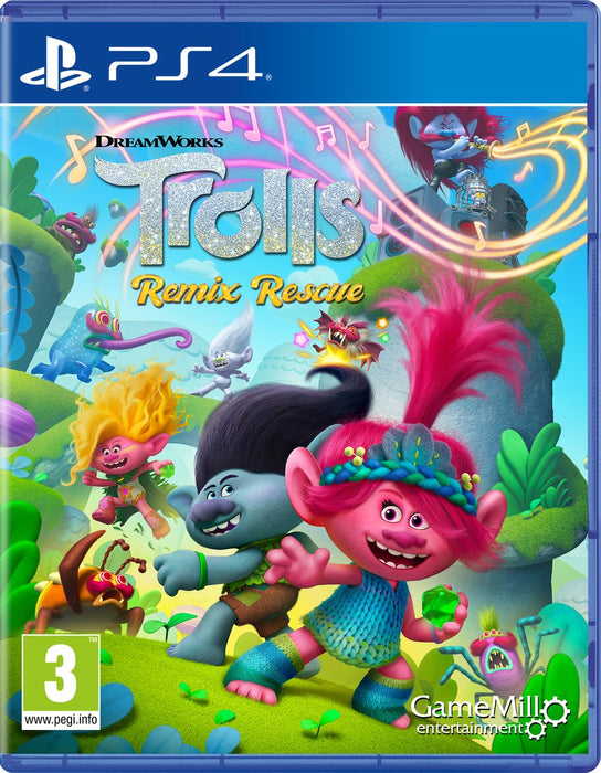 Trolls Remix Rescue  PS4