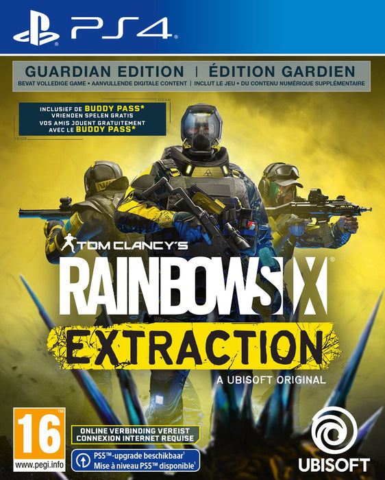 Tom Clancy's Rainbow Six: Extraction - Guardian Edition (French/Dutch Box - Multi Lang In Game) PS4