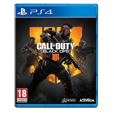 Call of Duty: Black Ops 4 (French Box - ENG & French In Game)  PS4