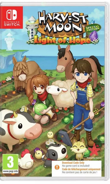 Harvest Moon - Light of Hope Special Edition (Code in a Box) Switch