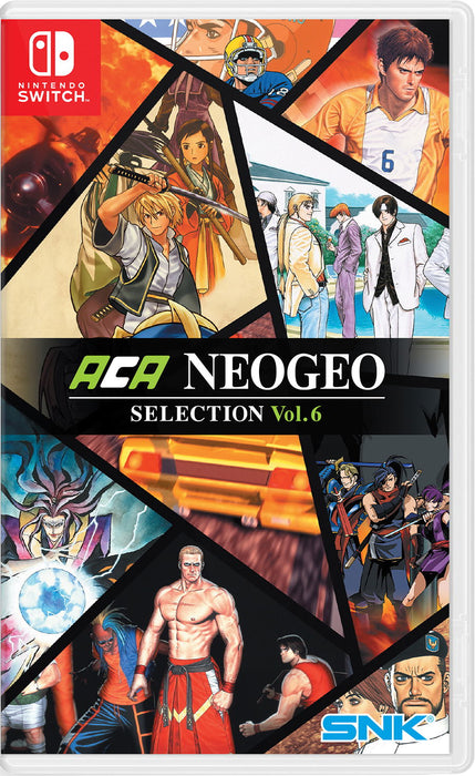 ACA NeoGeo Selection Vol. 6 (ASIAN IMPORT - English in Game) Switch