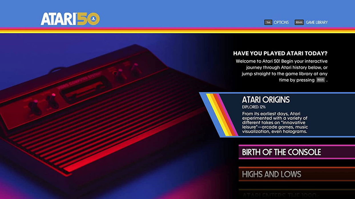 Atari 50 - The Anniversary Celebration PS4