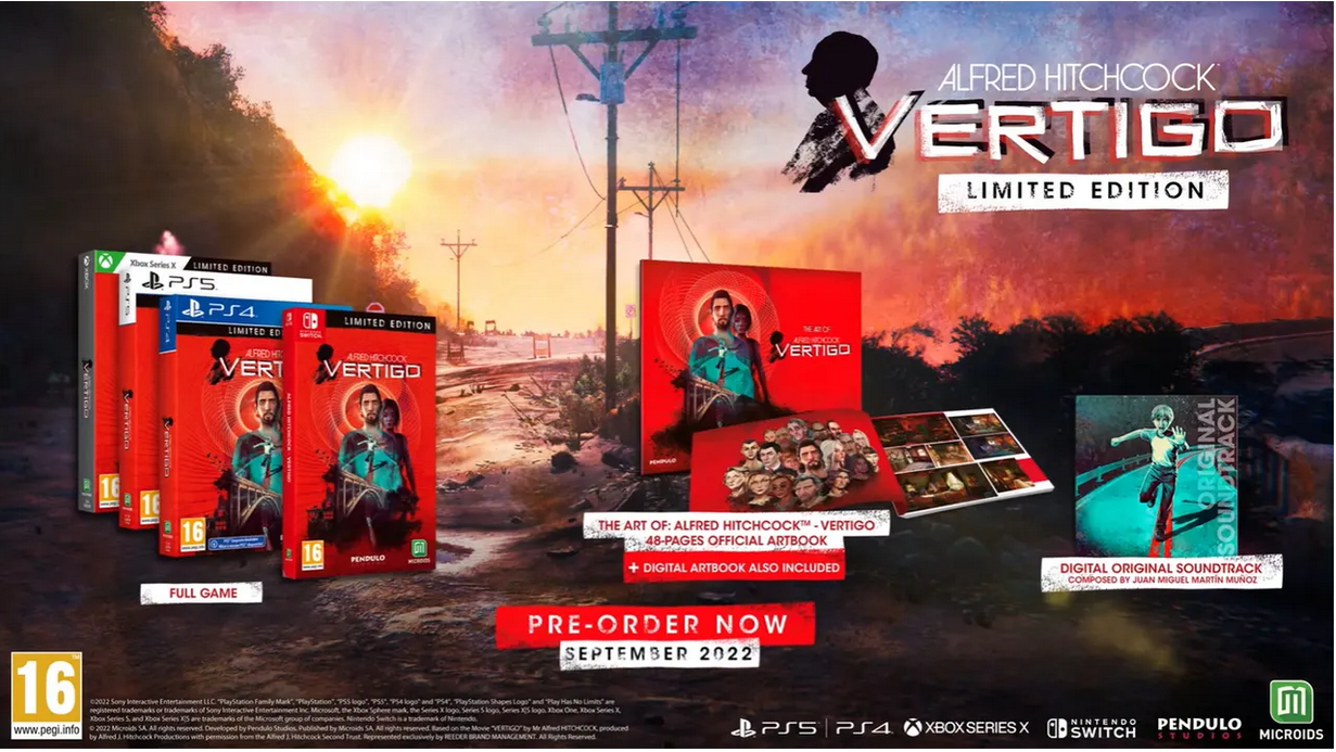 Alfred Hitchcock: Vertigo - Limited Edition Switch