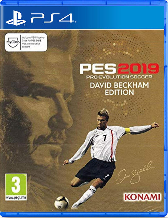 Pro Evolution Soccer (PES) 2019 - David Beckham Edition PS4