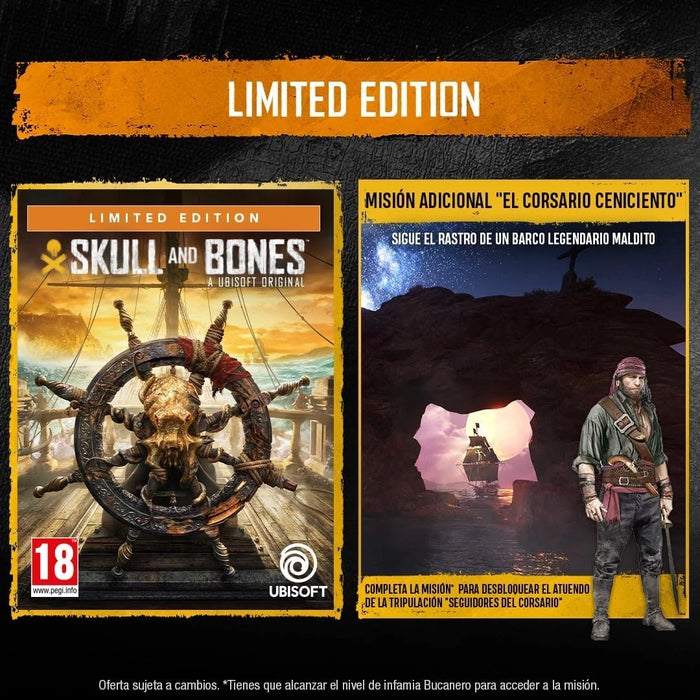 Skull and Bones - Limited Edition (Spanish/Portuguese Box - Multi Lang in Game) Xbox Series X