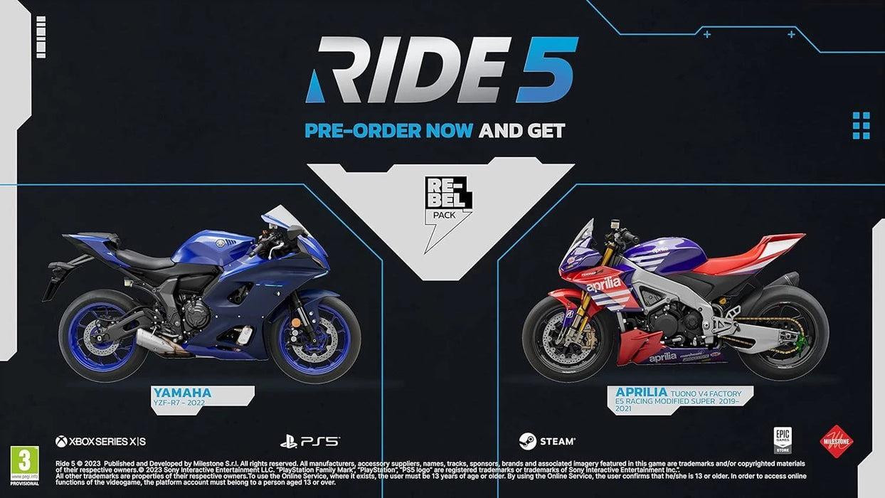 Ride 5 - Day One Edition PS5