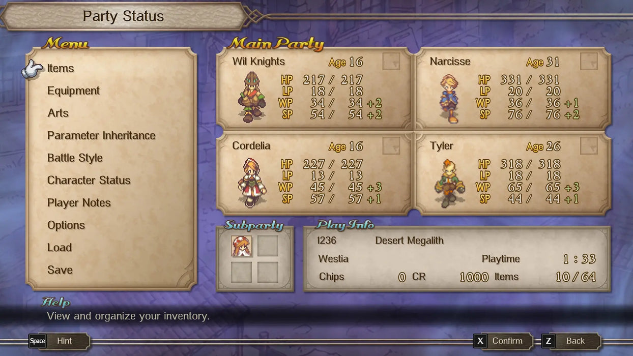 Saga Frontier 2 Remastered (# - ASIAN - English in Game) Switch