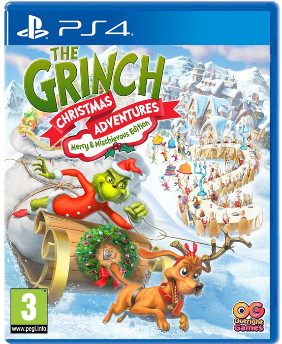 The Grinch: Christmas Adventures - Merry & Mischievous Edition PS4