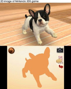 Nintendogs and Cats 3D: French Bulldog (Selects) 3DS