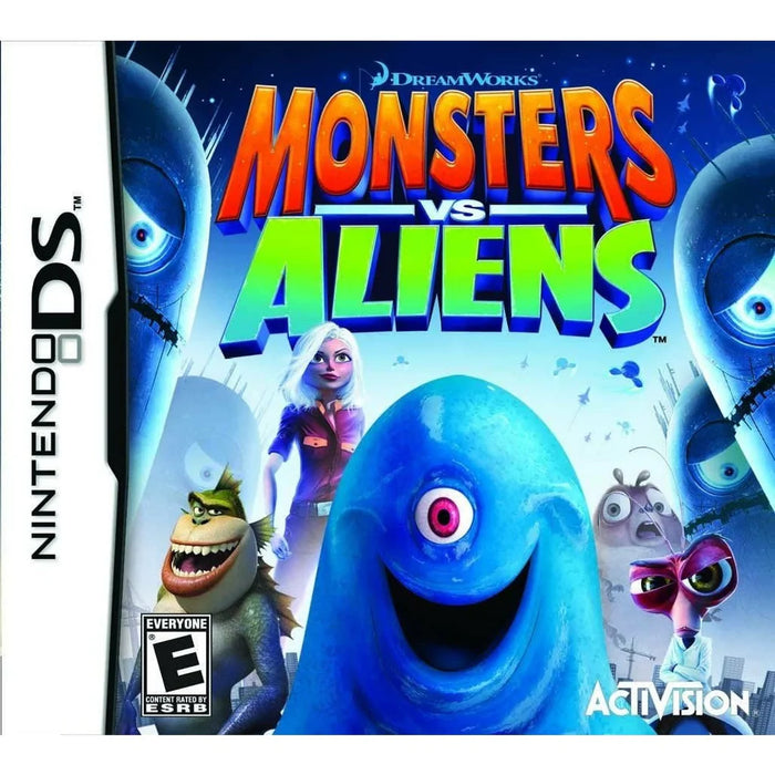 monsters vs aliens free Monsters vs. Aliens (USA) (Region Free) NDS — REACTIVE Video Games