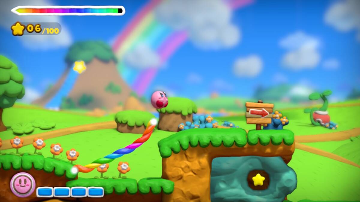 Kirby and the Rainbow Paintbrush Wii U