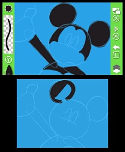 Disney Art Academy (ITALIAN Cover - English in Game) 3DS