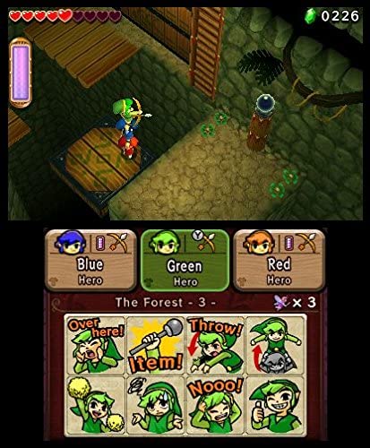 The Legend of Zelda: Tri Force Heroes 3DS