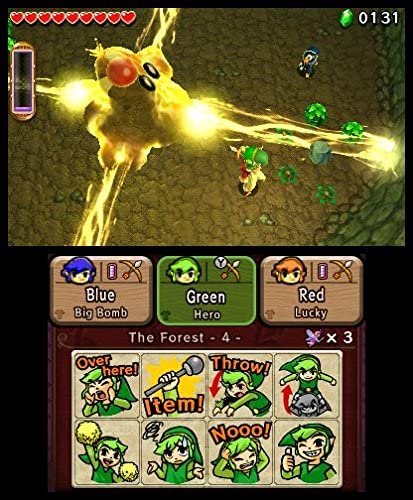 The Legend of Zelda: Tri Force Heroes 3DS